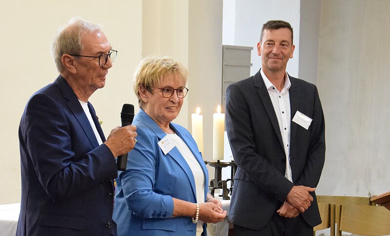 Ehepaar Furchtmann und Klaus Engelberty