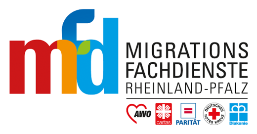 Logo Migrationsfachdienste LIGA Rheinland-Pfalz