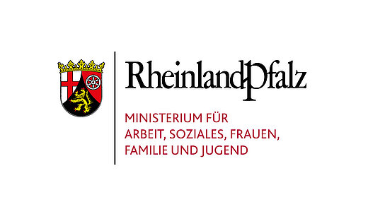 Logo Ministerium für Arbeit, Soziales, Frauen, Familie und Jugend RLP