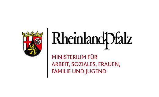 Logo Ministerium für Arbeit, Soziales, Frauen, Familie und Jugend RLP