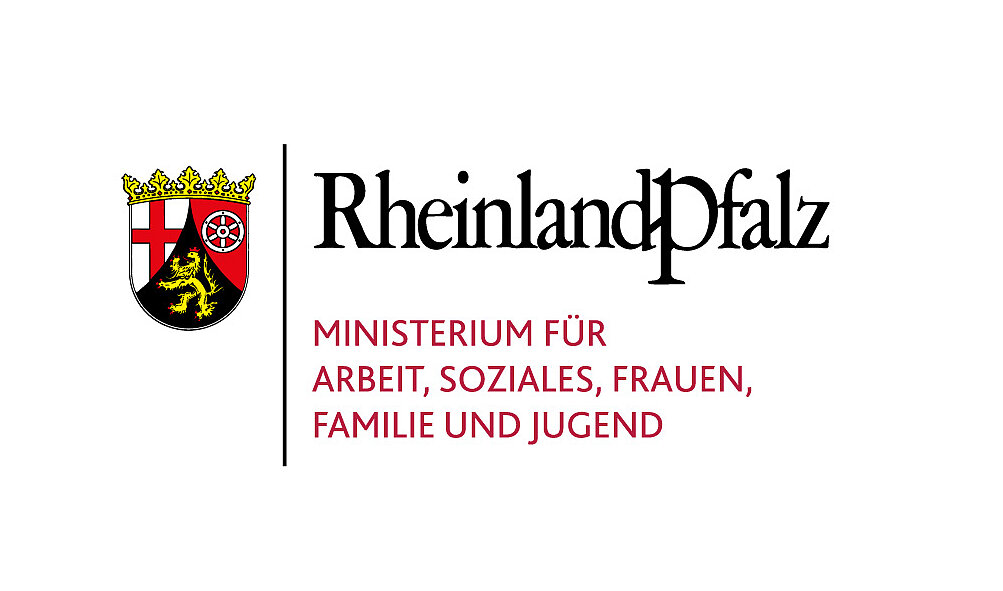 Logo Ministerium für Arbeit, Soziales, Frauen, Familie und Jugend RLP